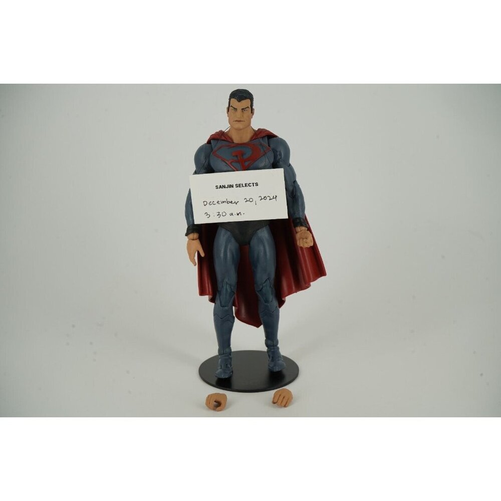DC Universe Multiverse Superman Red Son Russian Action Figure 9/10 #466 MINT CON